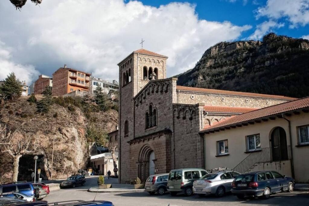 Cal Cinto - Apartamento Rustico Y Renovado 7P Guardiola de Bergueda Buitenkant foto