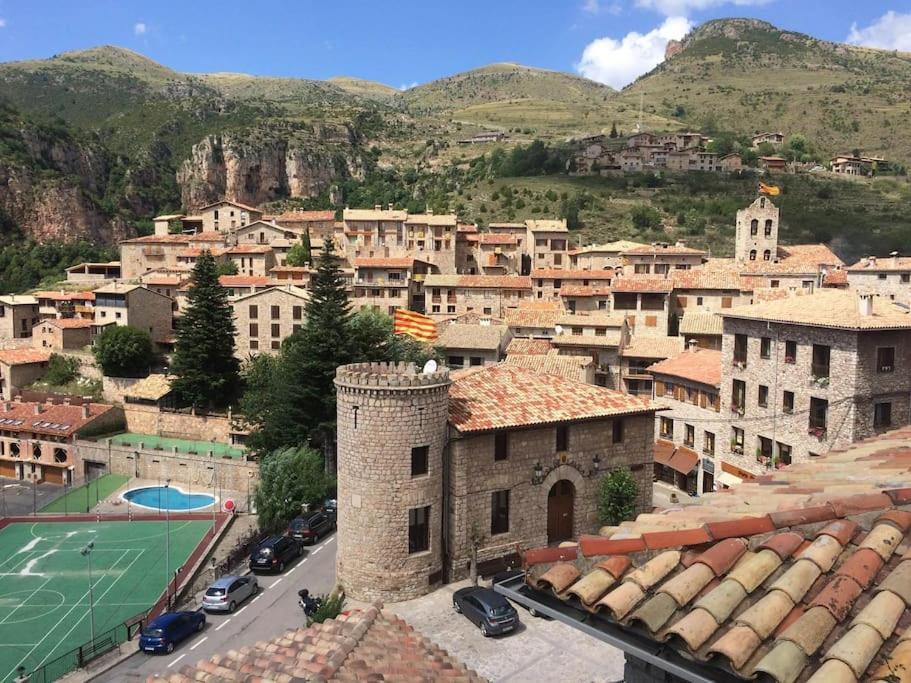 Cal Cinto - Apartamento Rustico Y Renovado 7P Guardiola de Bergueda Buitenkant foto